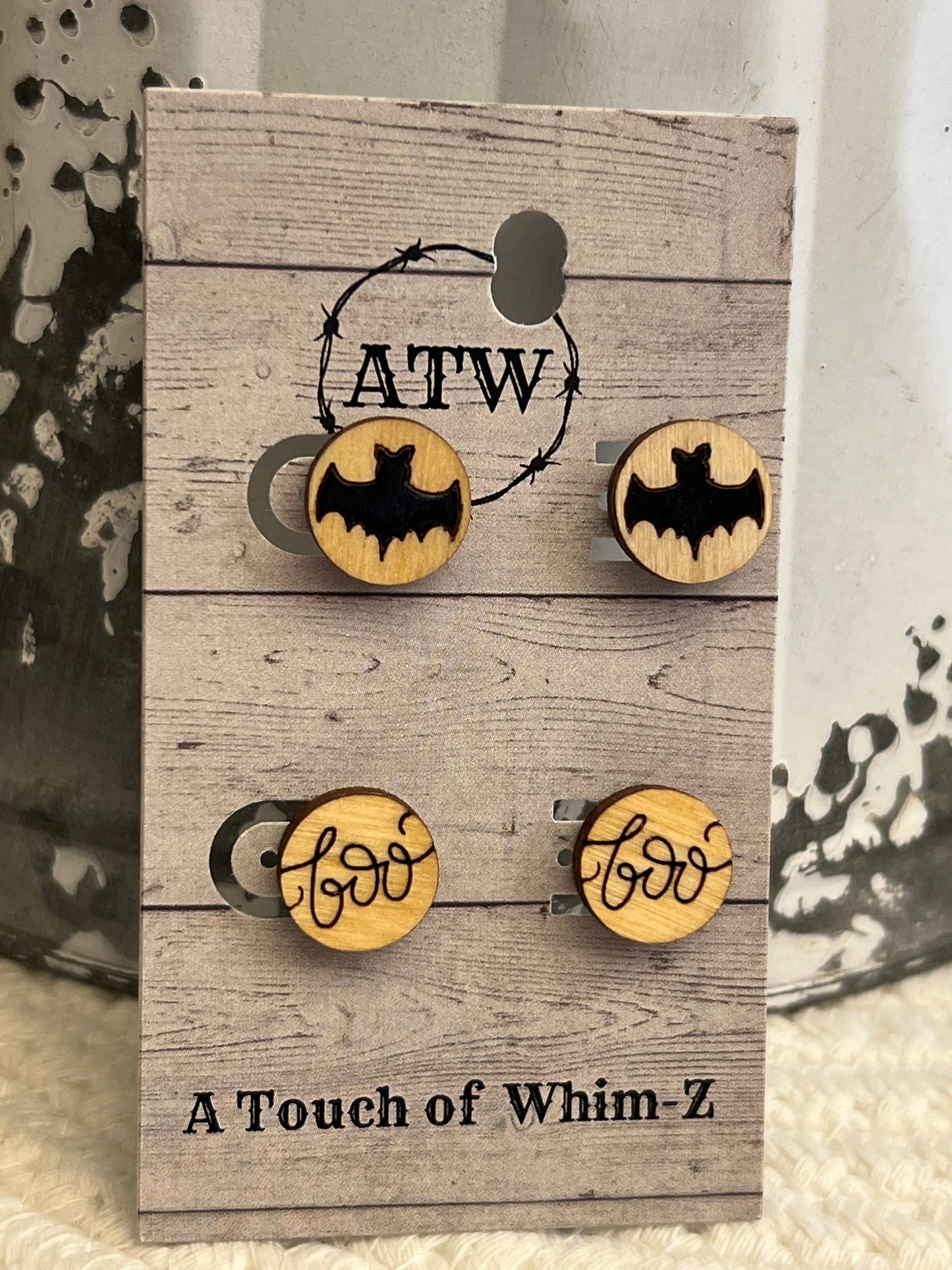 Twin Pack Halloween Studs