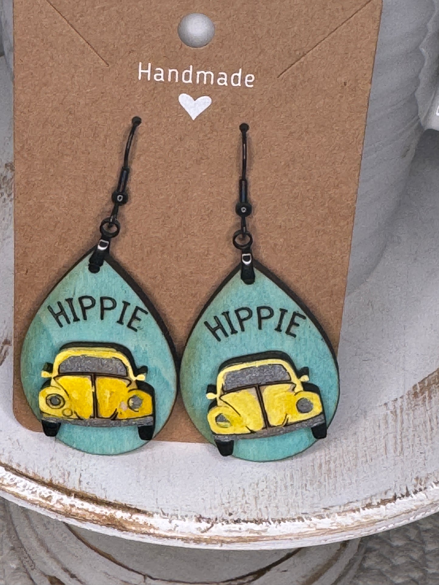 Teardrop Hippie VW Bug Dangle