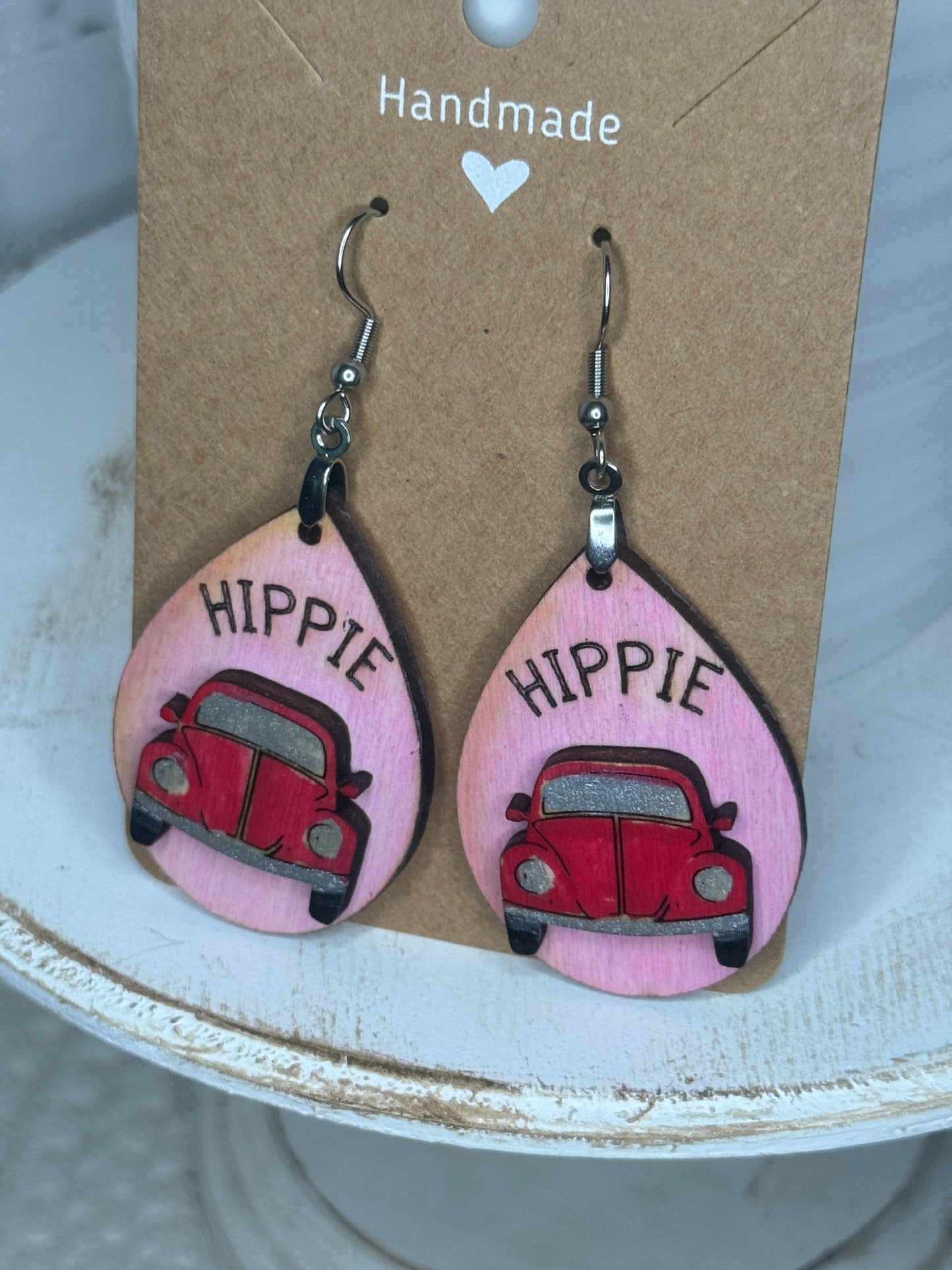 Teardrop Hippie VW Bug Dangle