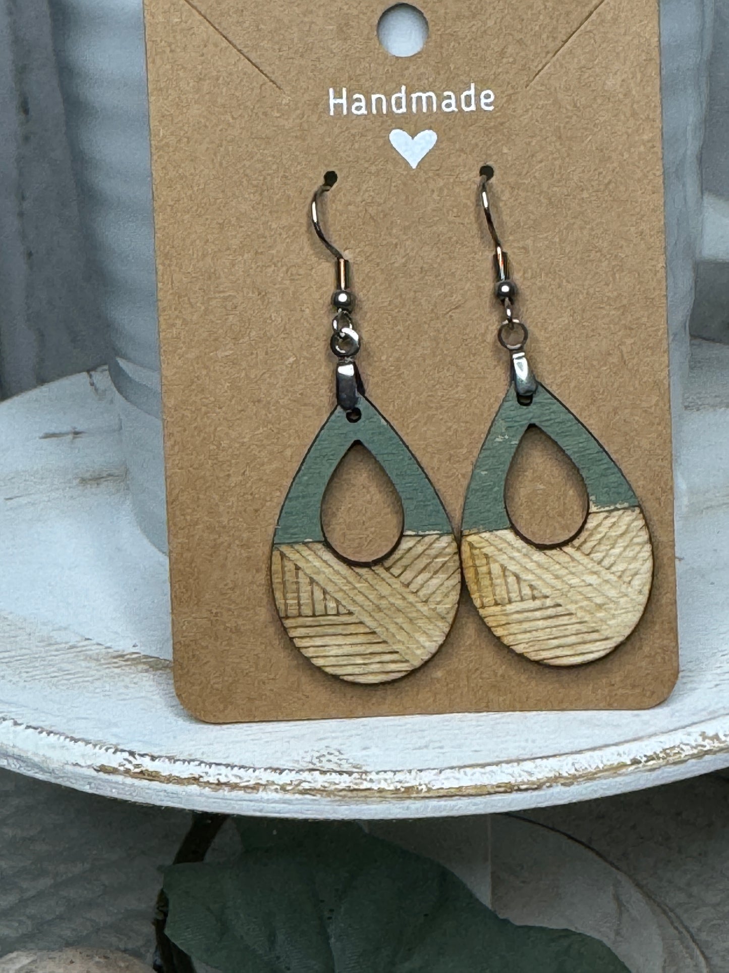 Cut Out Teardrop Boho Dangle Earring